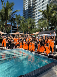 Exclusive Orange NR Active Set-Limited Release Top & Leggings